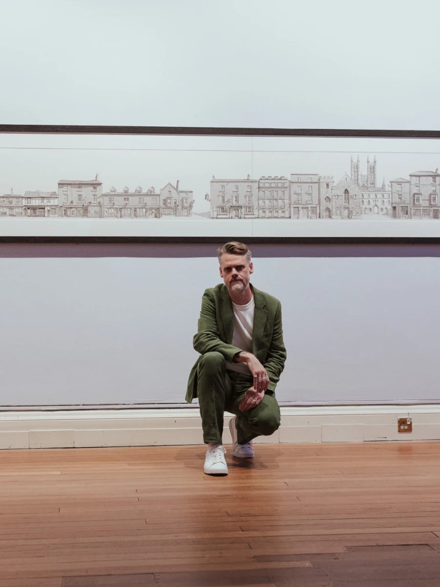 The Papestry and artist Matt D Wright