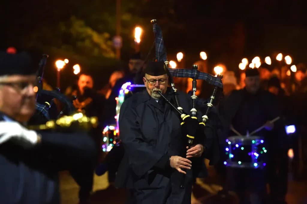 St Barnabas Torchlight Procession