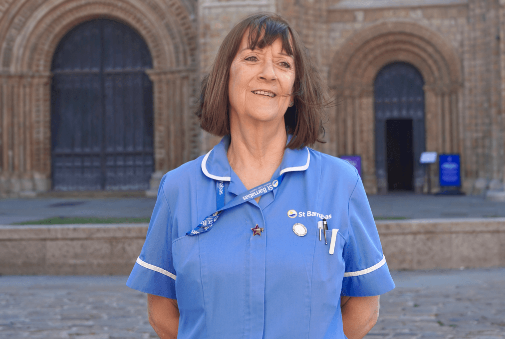 Nurse Wendy retires after 50 years, leads St Barnabas Torchlight
