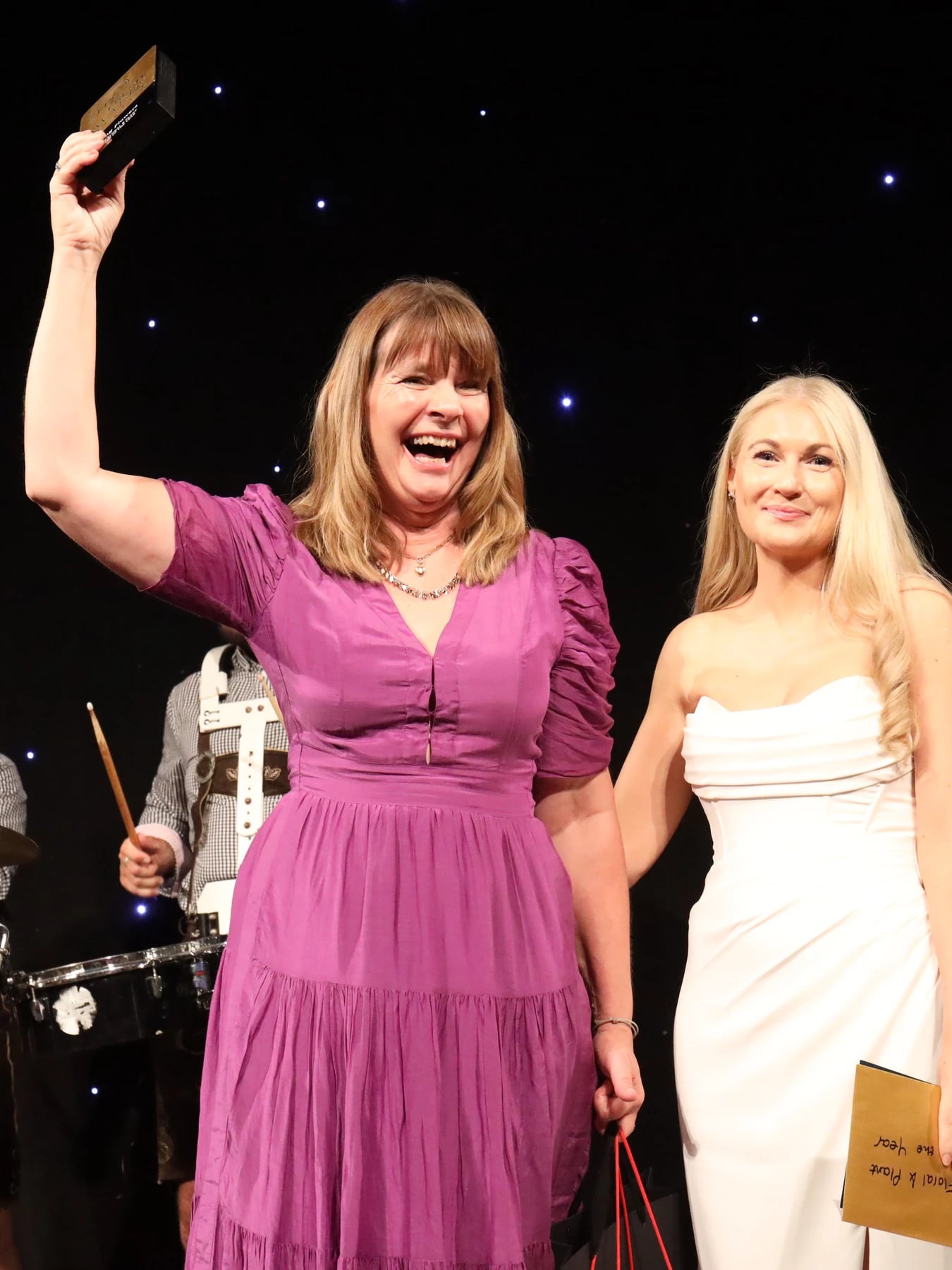 Flying Flowers celebrating Awards win
